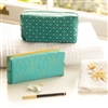 Bedroom | Beauty Organisers | 4pc Make Up And Cosmetic Case Gift Set In Teal