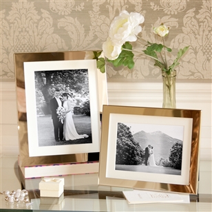 Bedroom | Picture Frames | SMALL Polished Silver Picture Frame