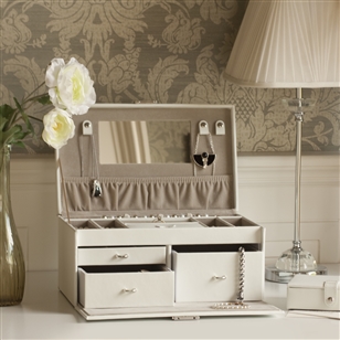 Bedroom | Jewellery Storage | X Large Jewellery Storage Box With Travellers