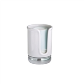 White Disposable Cup Dispenser