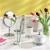 Bath & Beauty | Countertop Accessories | White Bathroom Tumbler