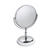 Bedroom | Table Accessories | Silver Pedestal Makeup Mirror