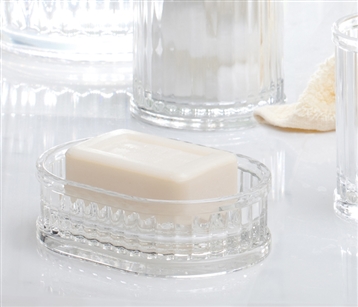 Bath & Beauty | Countertop Accessories | Clear Soap Dish