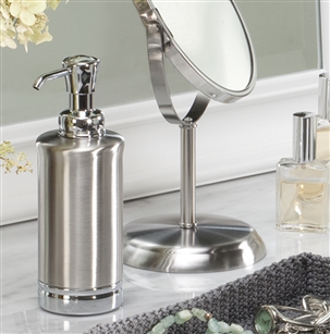Bath & Beauty | Countertop Accessories | Chrome Soap Dispenser