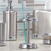 Bath & Beauty | Countertop Accessories | Chrome Toothbrush Holder Stand