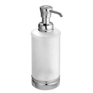 Bath & Beauty | Countertop Accessories | Frosted Soap Dispenser