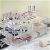 Bedroom | Beauty Organisers | Acrylic Drawers for Makeup Storage - Two Wide