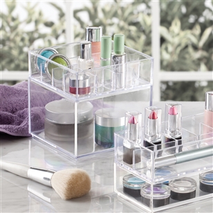 Bedroom | Beauty Organisers | LARGE Stacking Acrylic Makeup Organiser