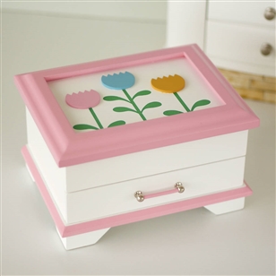 Bath & Beauty | Jewellery Storage | Tulip Wood Jewellery Box